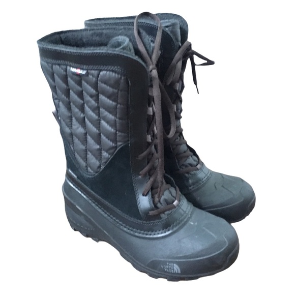 The North Face Shoes - North Face Black Thermoball Waterproof Boots | 7